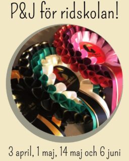 Se hit alla ridskoleryttare!

Det kommer ett gäng tillfällen för er att vara med på P&J på ridskolans hästar - nu med rätt datum - nästa tillfälle är den 1 maj, och anmälan till det tillfället öppnar 10/4 kl. 9