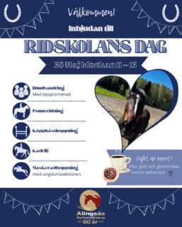 Varmt välkomna både stora och små! Kom och upplev hela vår verksamhet tillsammans med oss🐴