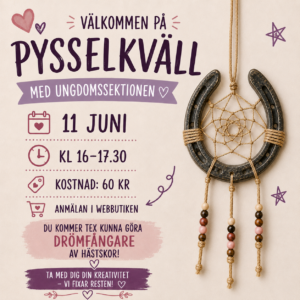 Pysselkväll med Ungdomssektionen 11 juni 2026